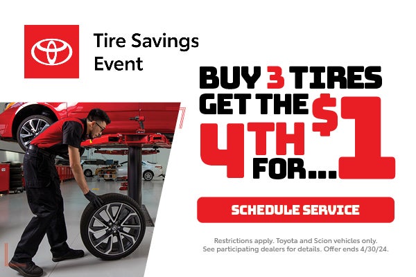 Toyota Tire Savings Event
